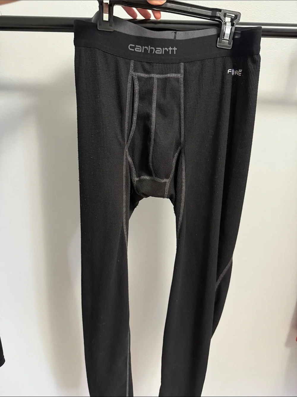 Carhartt Black Thermal Base Layer Long Johns